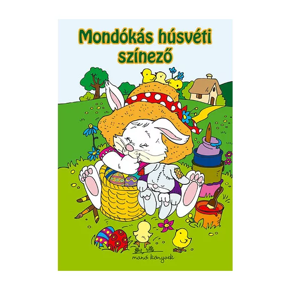 Mondókás húsvéti színező