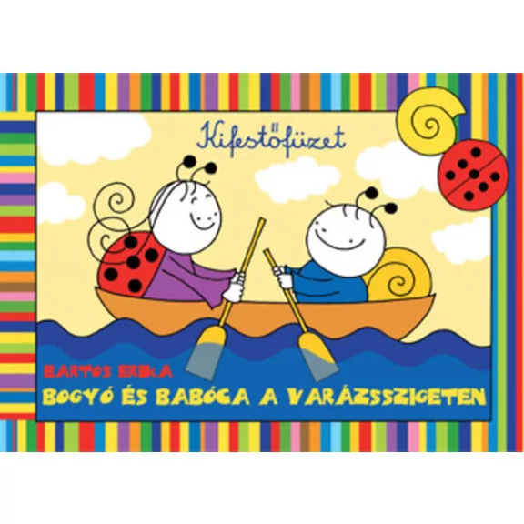 Bogyó és Babóca a Varázsszigeten - kifestőfüzet