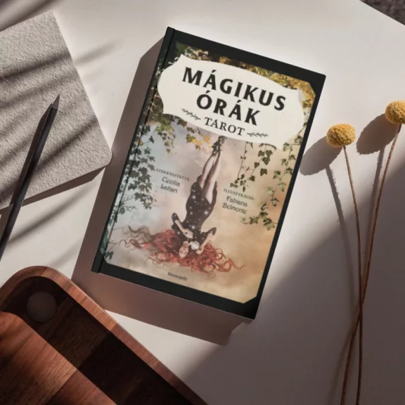 Mágikus órák tarot - 78 kártya és egy színes könyv