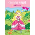 Csillámos kifestő - Hercegnők