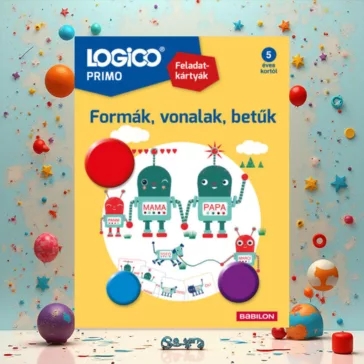   LOGICO Primo 3244a - Formák, vonalak, betűk - Feladatkártyák