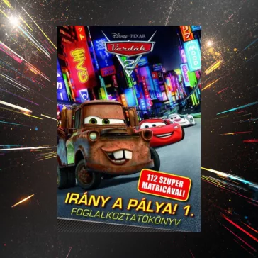   Disney Pixar - Verdák - Irány a pálya! 1. - Foglalkoztatókönyv - 112 szuper matricával