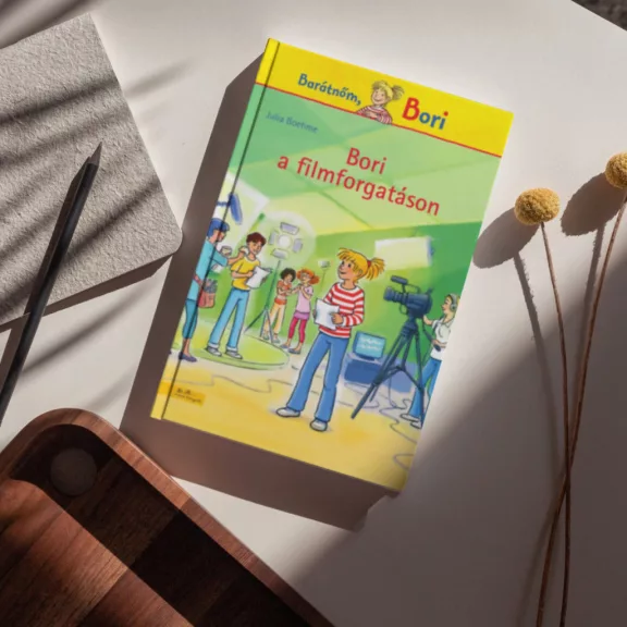 Bori a filmforgatáson
