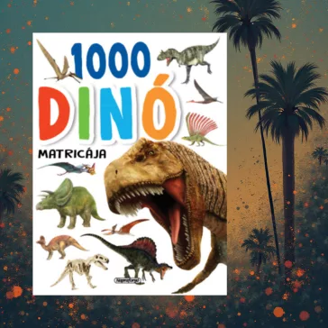 1000 dinó matricája - Fehér