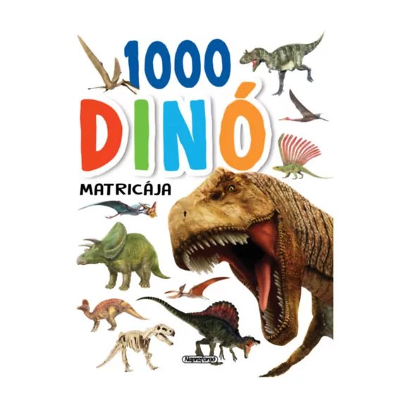 1000 dinó matricája - Fehér