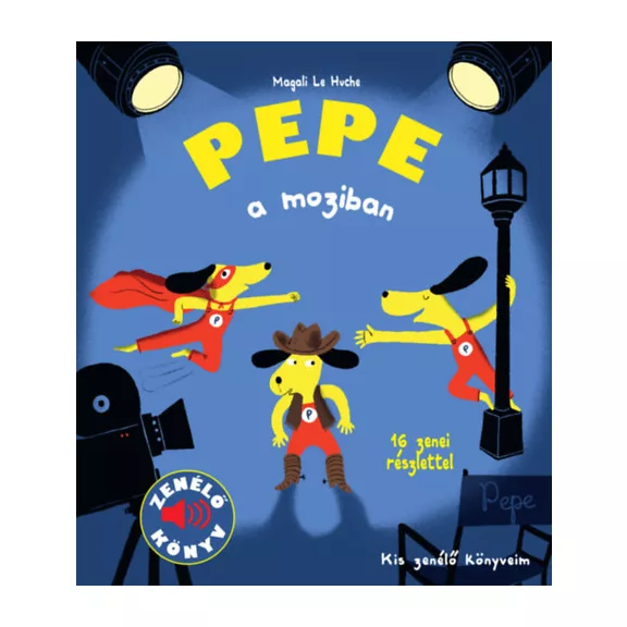 Pepe a moziban - Zenélő könyv