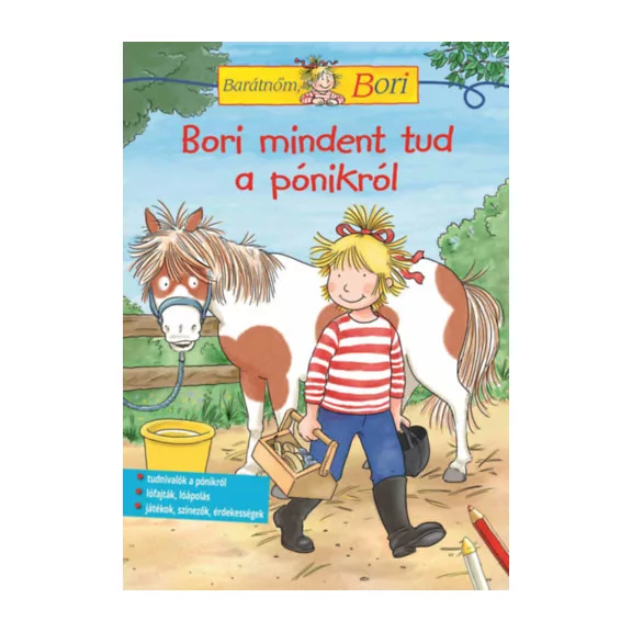 Bori mindent tud a pónikról - Barátnőm, Bori foglalkoztató