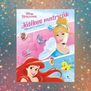 Játékos matricák - Disney Hercegnők