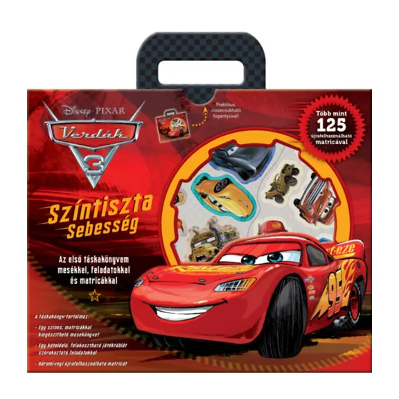 Disney - Verdák 3. - Színtiszta sebesség - Táskakönyv