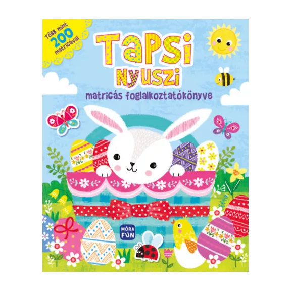 Tapsi Nyuszi matricás foglalkoztatókönyve