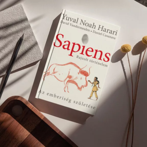 Sapiens - Rajzolt történelem 1. - puha táblás - Az emberiség születése
